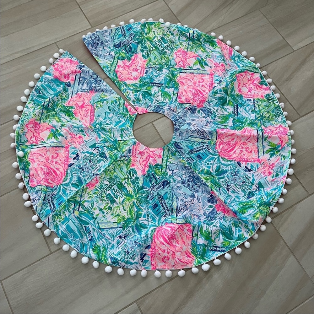 LILLY PULITZER TREE SKIRT